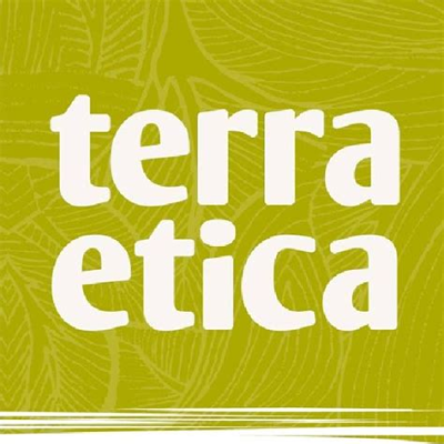 logo terra etica chocolat et sucre fairtrade vendus par ethiquable à coeur de beurre bruxelles pour ses cookies